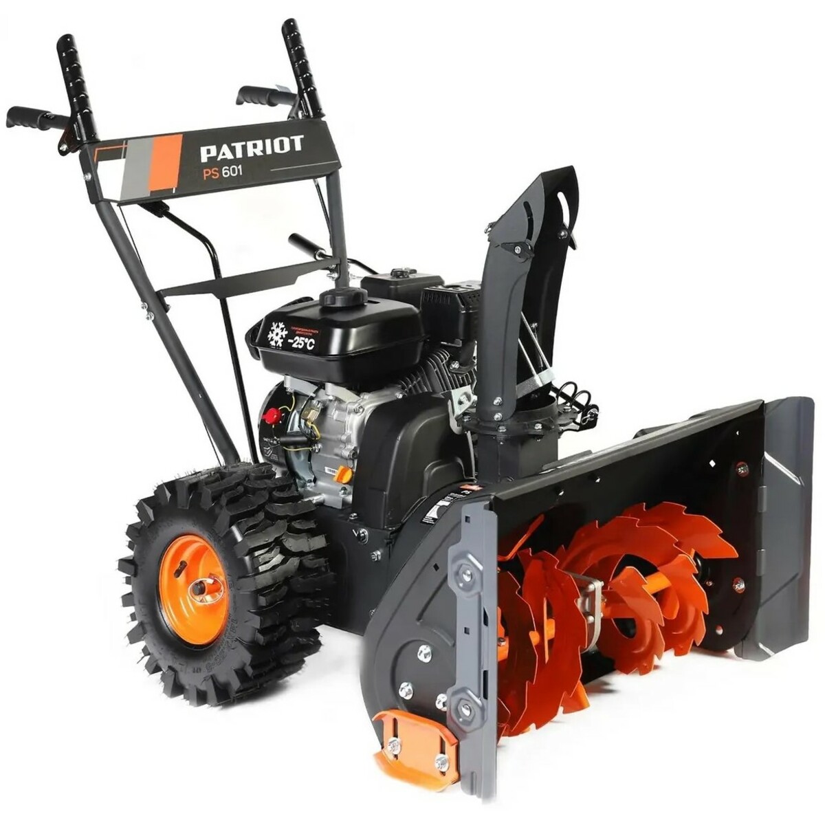 Снегоуборщик бензиновый Patriot PS 601 (Цвет: Orange/Black)