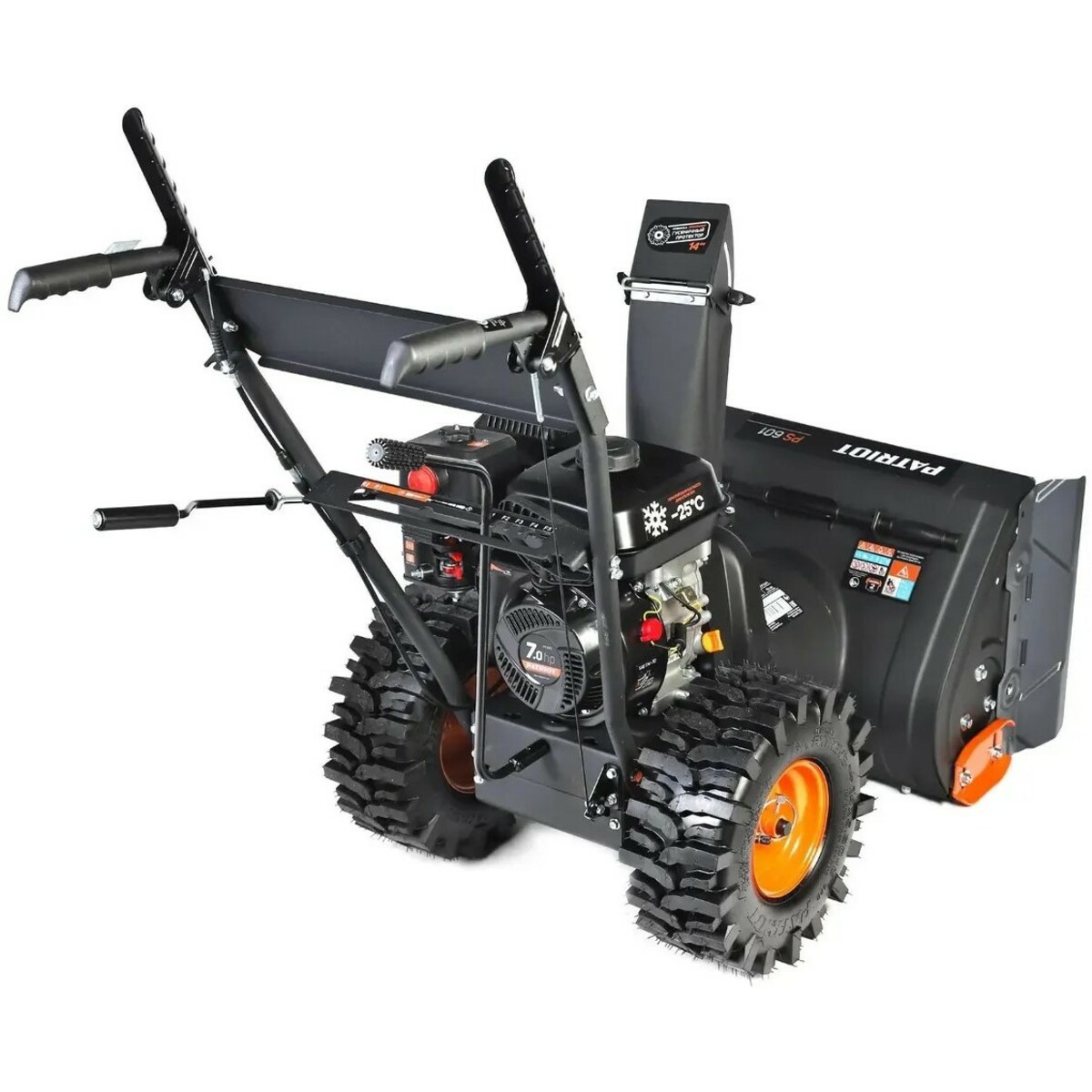 Снегоуборщик бензиновый Patriot PS 601 (Цвет: Orange/Black)