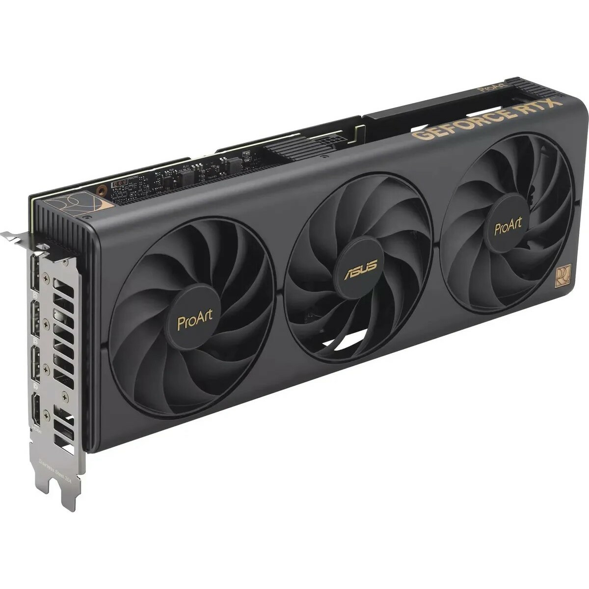 Видеокарта Asus PCI-E 4.0 PROART-RTX4070S-O12G NVIDIA GeForce RTX 4070 Super 12Gb 192bit GDDR6X 2475 / 21000 HDMIx1 DPx3 HDCP Ret