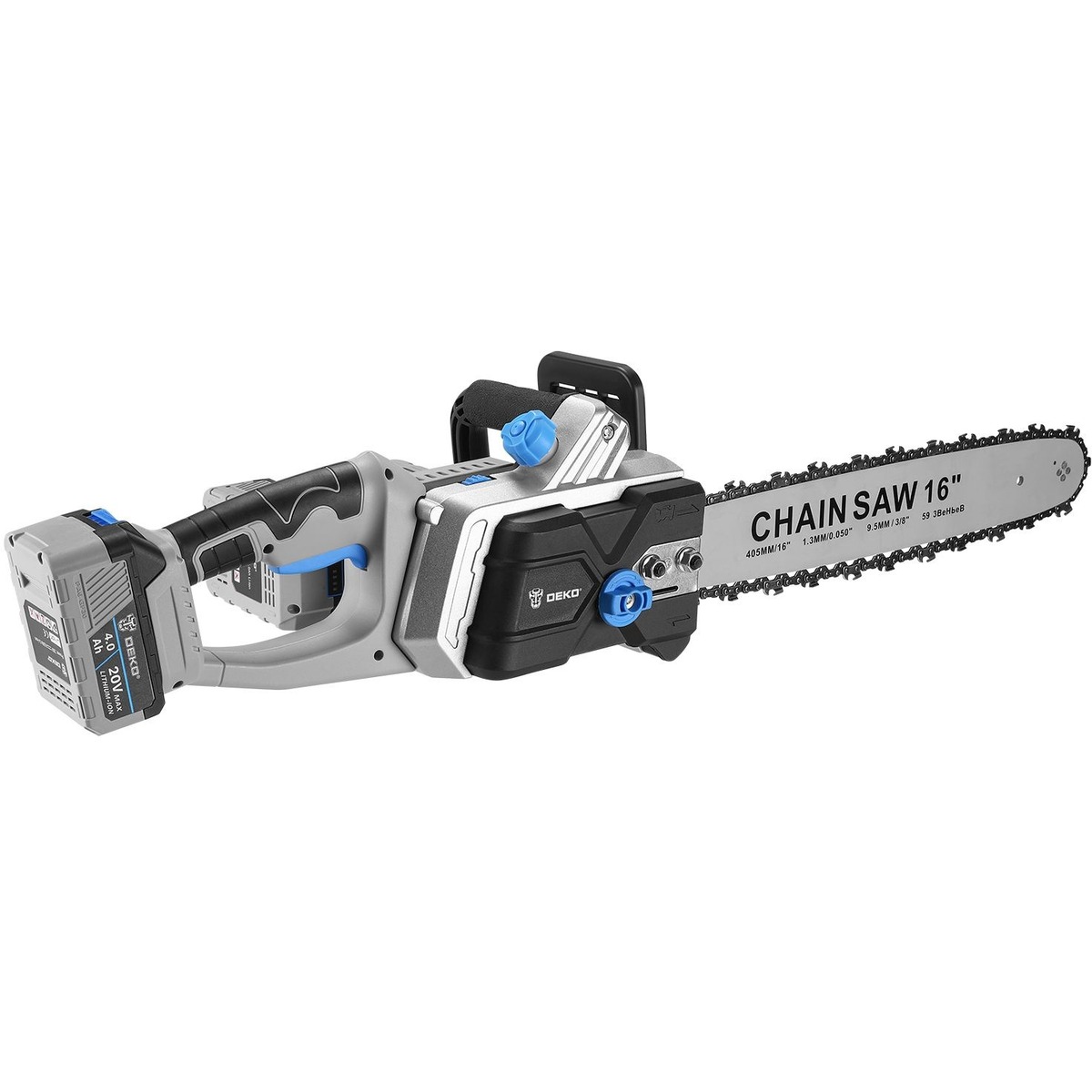 Электрическая цепная пила Deko DKCHS 40 PRO (Цвет: Gray)