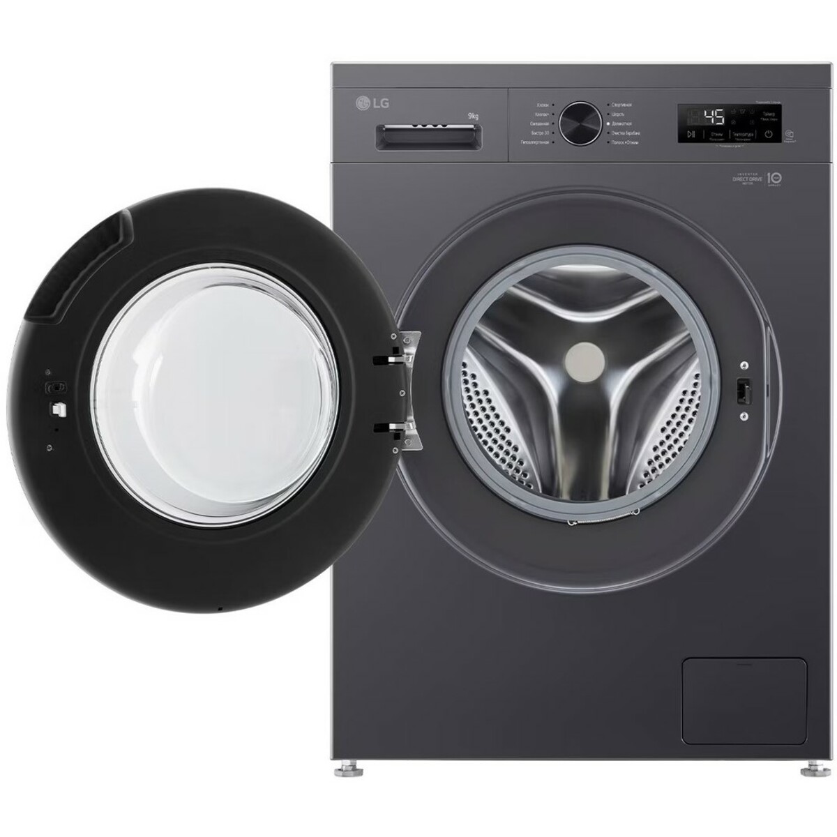Стиральная машина LG F2Y1VS5J, черный
