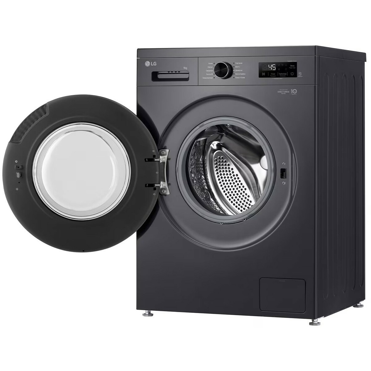 Стиральная машина LG F2Y1VS5J, черный