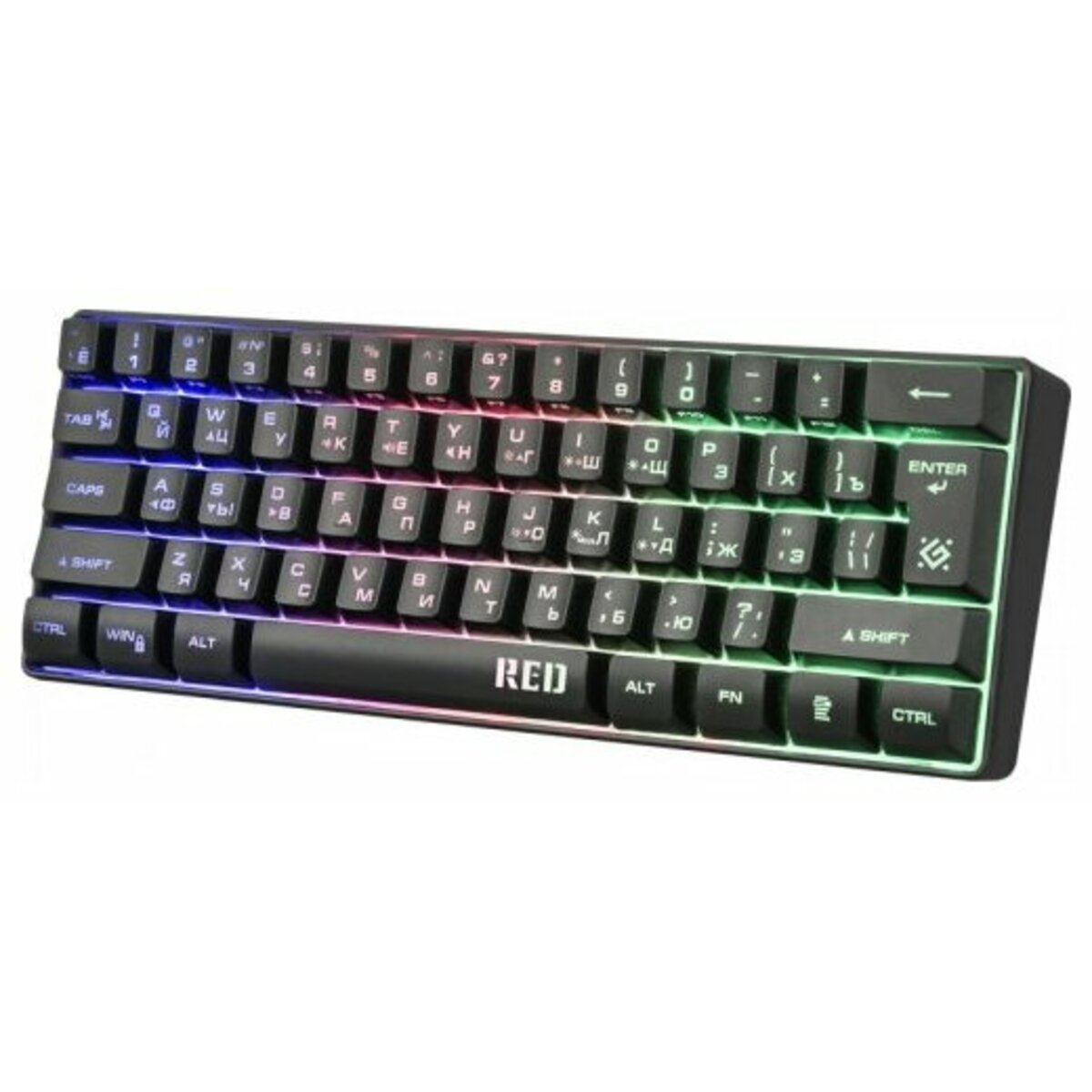 Клавиатура Defender Red GK-116 (Цвет: Black)