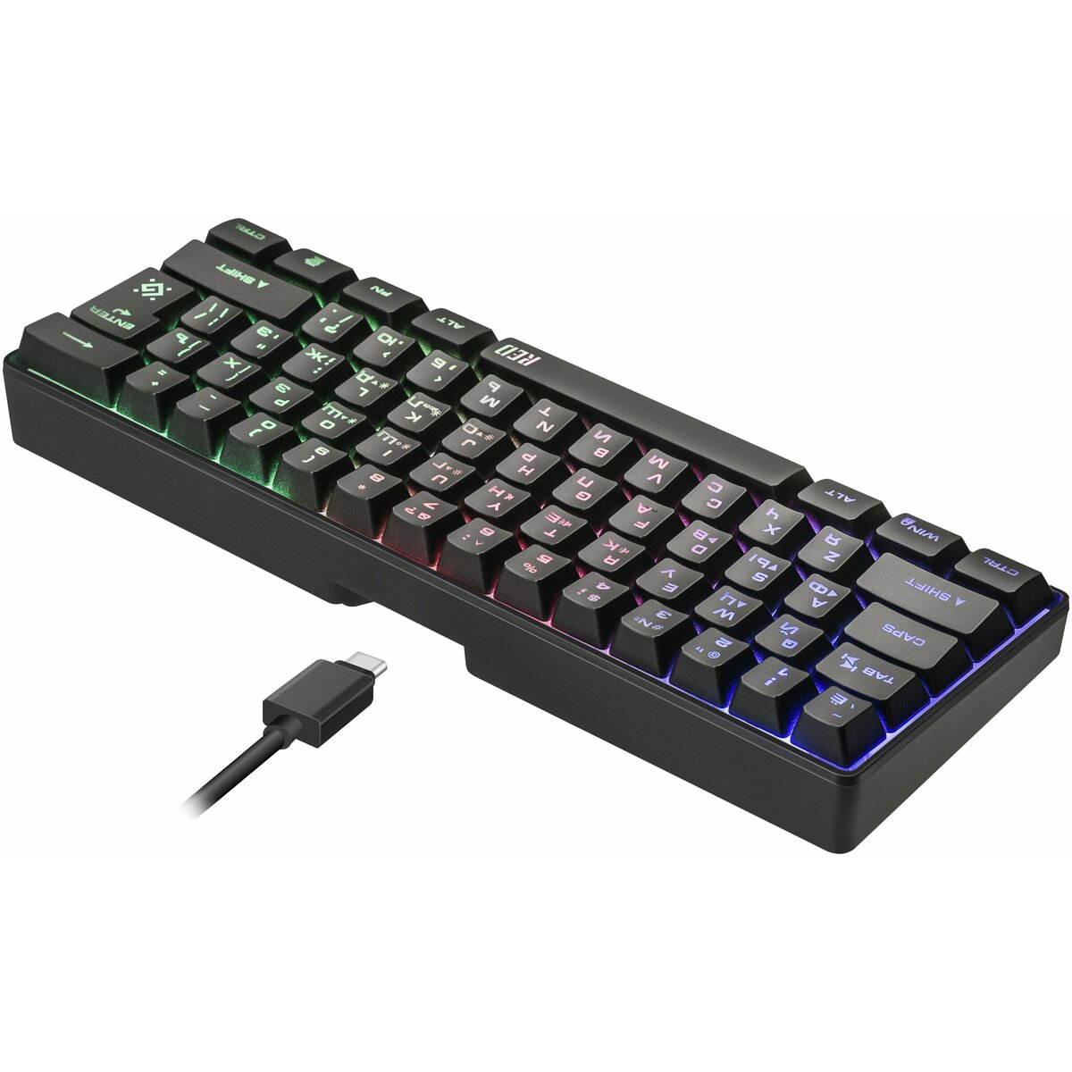 Клавиатура Defender Red GK-116 (Цвет: Black)