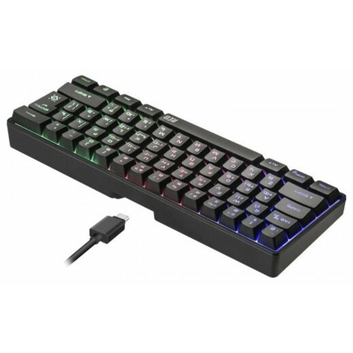 Клавиатура Defender Red GK-116 (Цвет: Black)