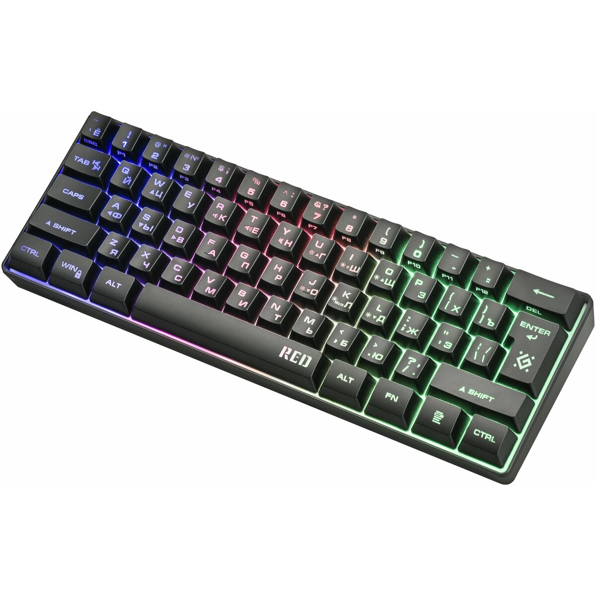 Клавиатура Defender Red GK-116 (Цвет: Black)