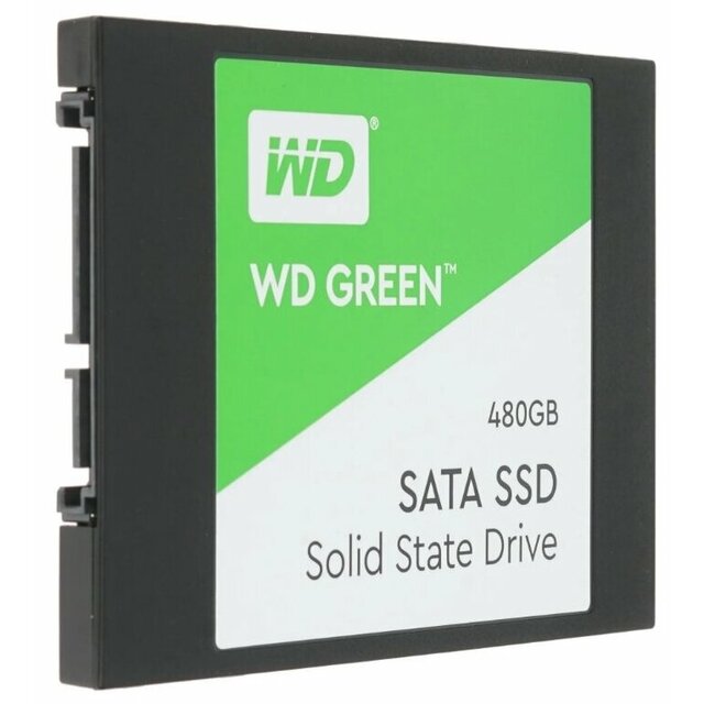 SSD жесткий диск Western Digital WD Green SATA 480 ГБ SATA WDS480G3G0A