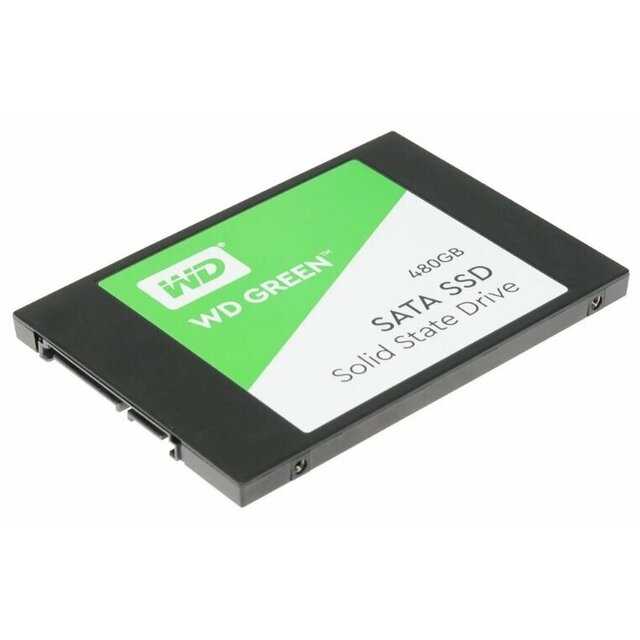 SSD жесткий диск Western Digital WD Green SATA 480 ГБ SATA WDS480G3G0A