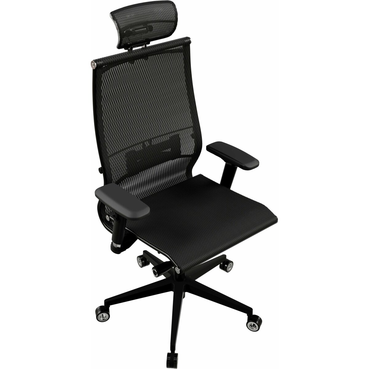 Кресло Метта Samurai Black Edition new, черный 