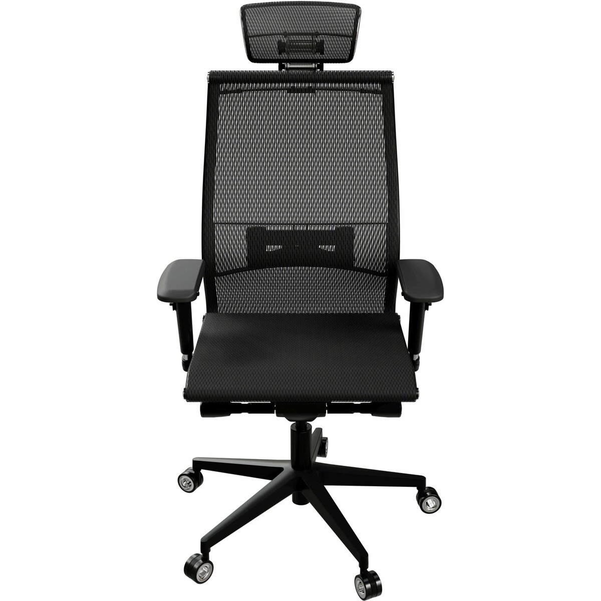 Кресло Метта Samurai Black Edition new, черный 