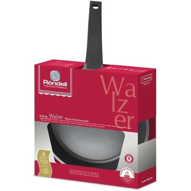 Сковорода Rondell Walzer RDA-767, черный