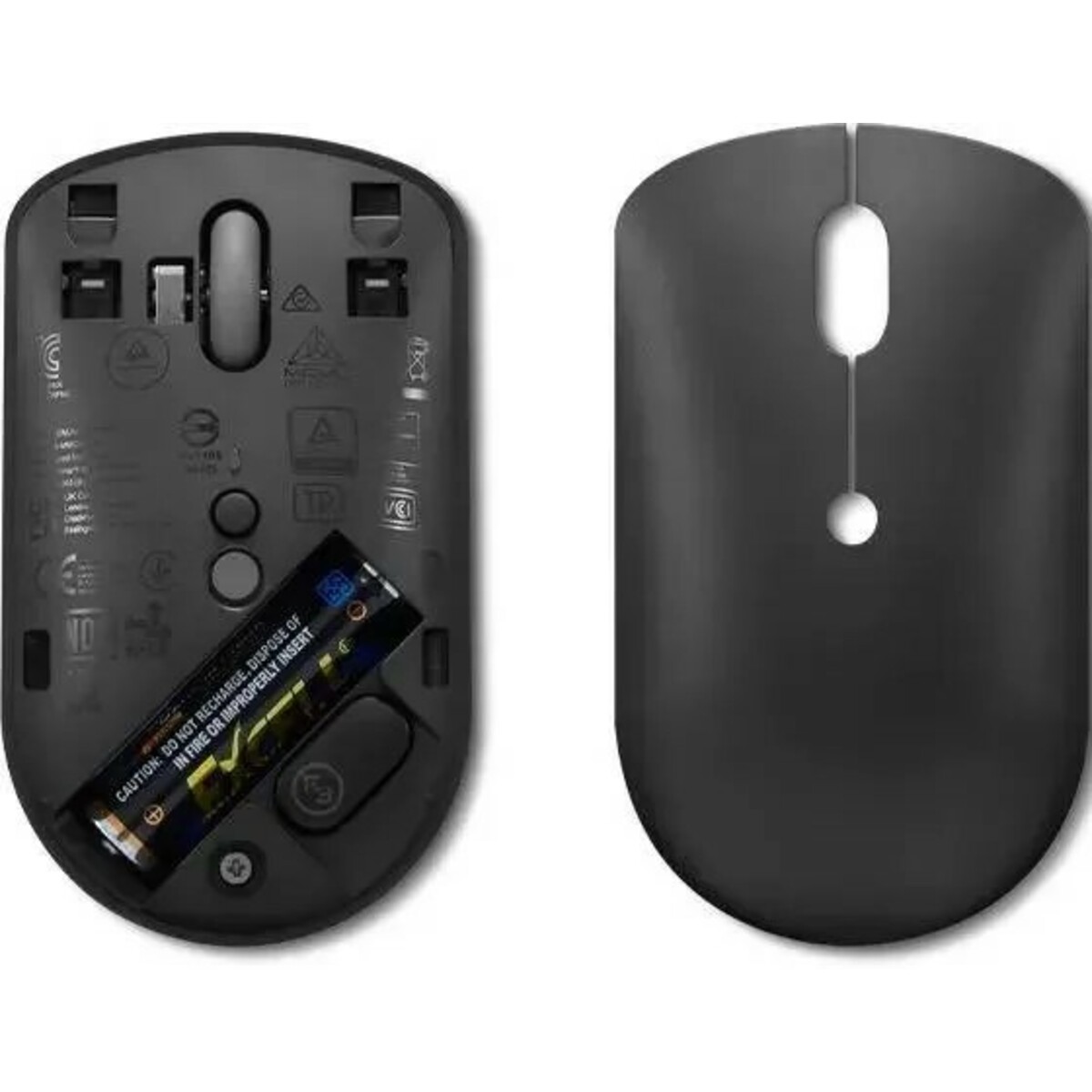 Мышь Lenovo 400, черный 