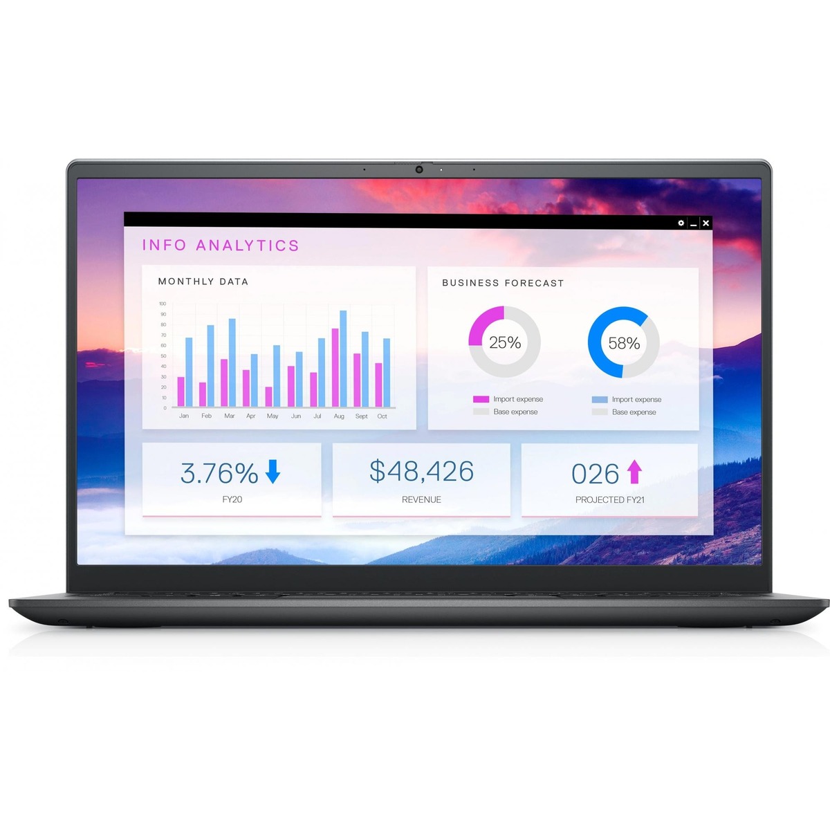 Ноутбук Dell Vostro 5410 Core i5 11300H 8Gb SSD512Gb Intel Iris Xe graphics 14 WVA FHD (1920x1080) Windows 10 grey WiFi BT Cam