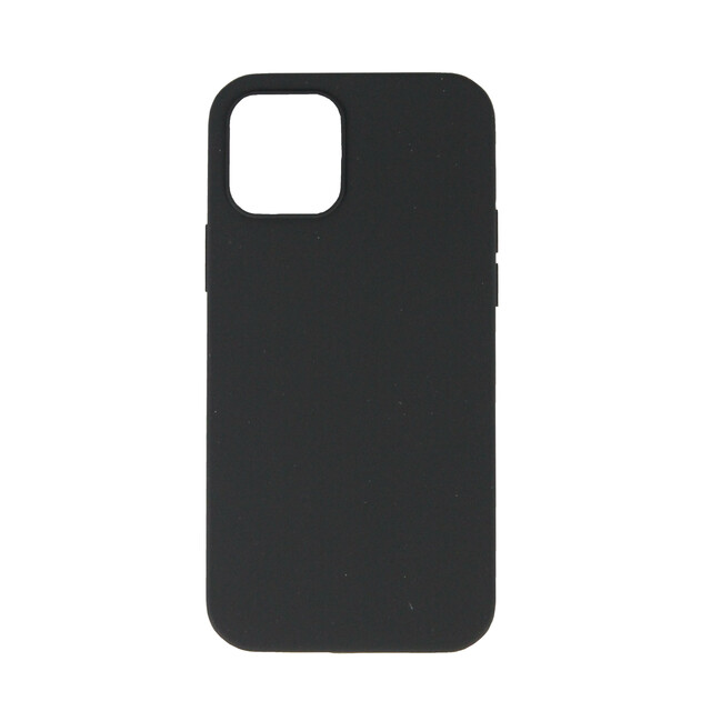 Чехол Devia Nature Silicone Case для смартфона iPhone 12/12 Pro, черный