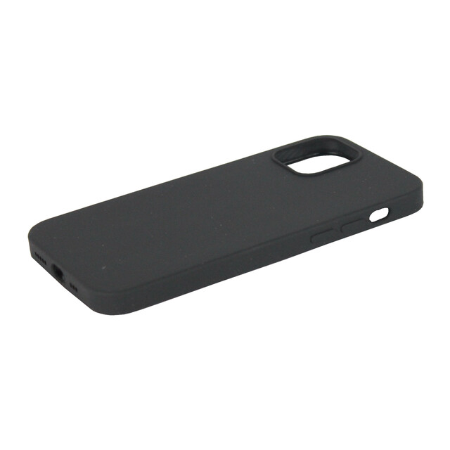 Чехол Devia Nature Silicone Case для смартфона iPhone 12/12 Pro, черный
