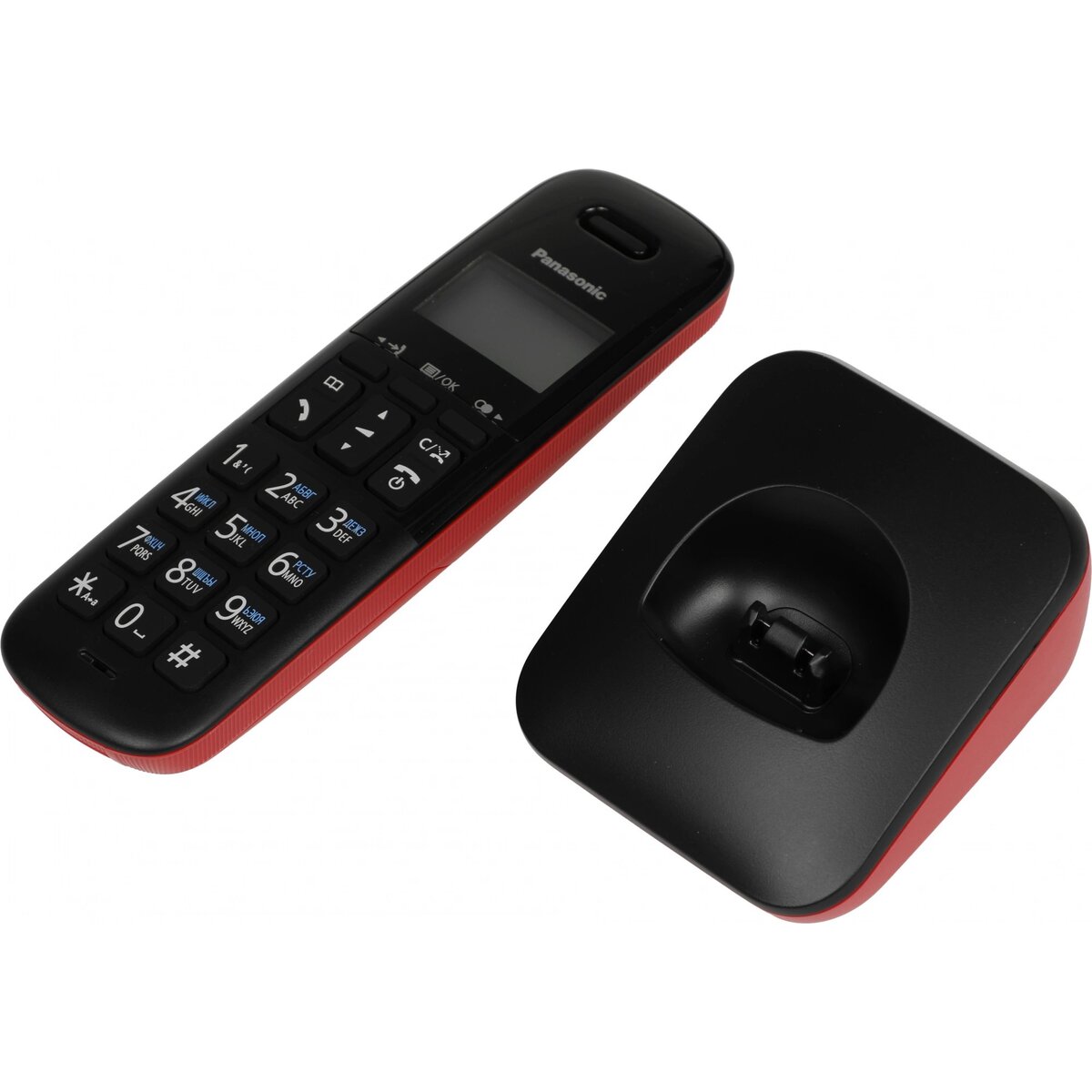 Радиотелефон Dect Panasonic KX-TGB610RUR (Цвет: Red)