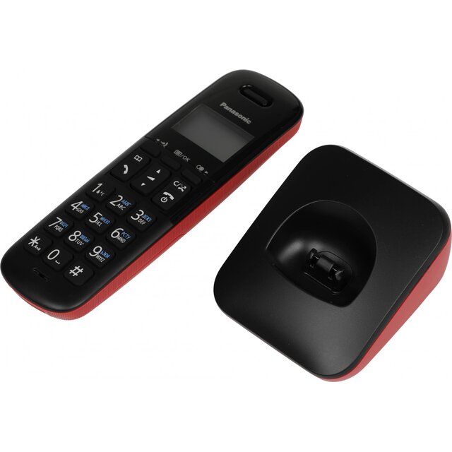 Радиотелефон Dect Panasonic KX-TGB610RUR (Цвет: Red)