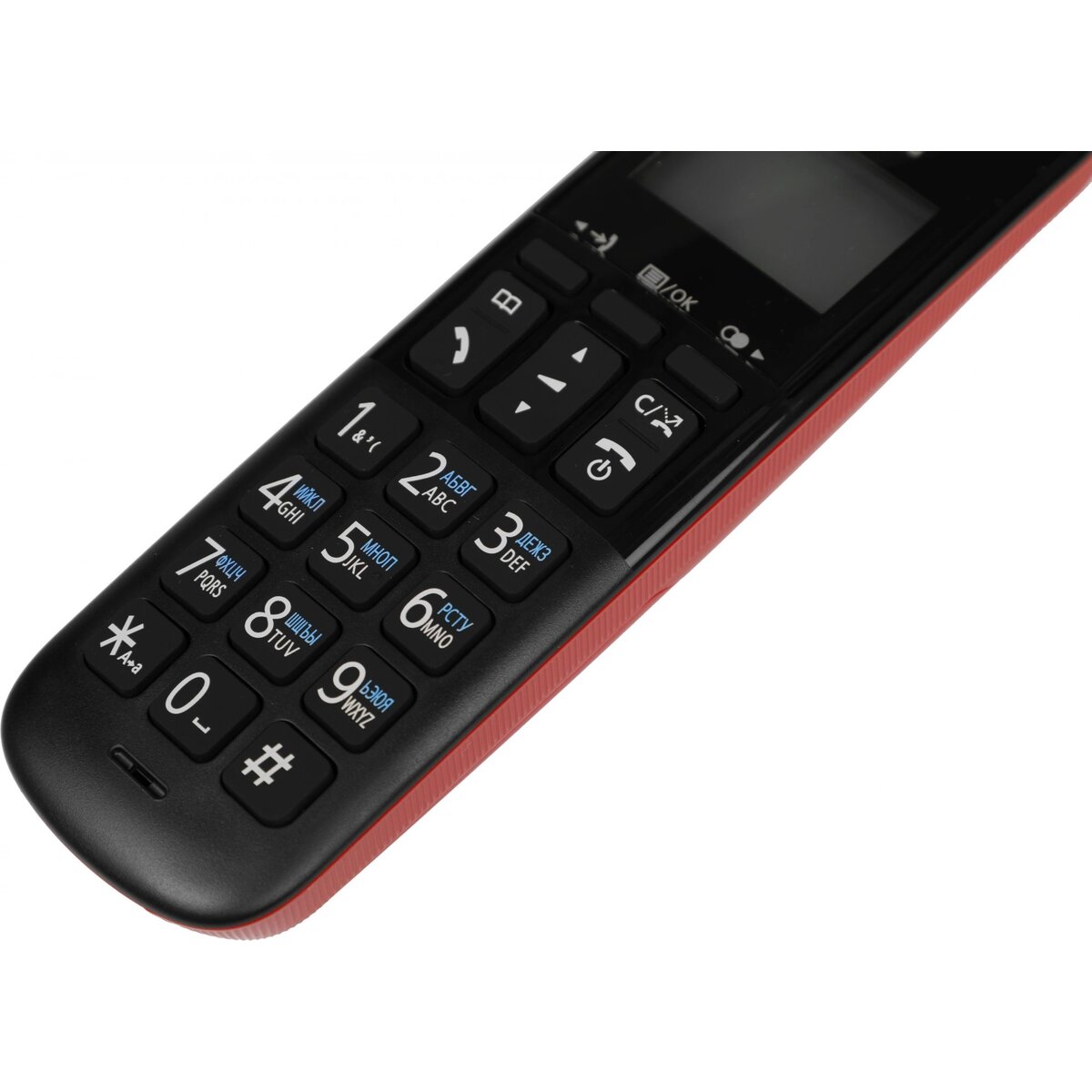 Радиотелефон Dect Panasonic KX-TGB610RUR (Цвет: Red)