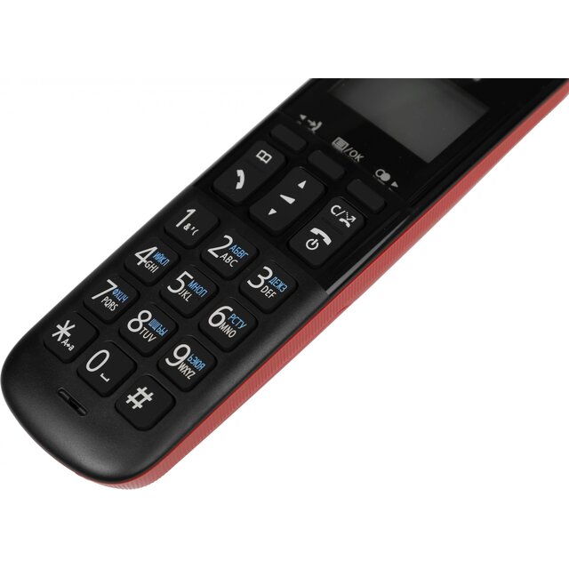 Радиотелефон Dect Panasonic KX-TGB610RUR (Цвет: Red)