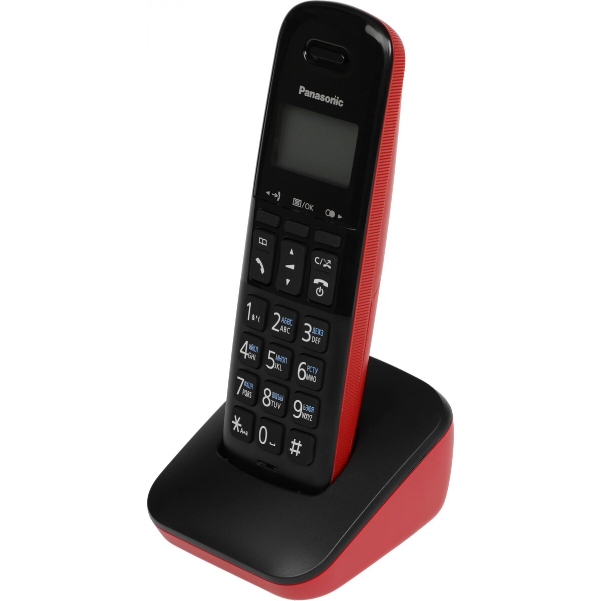 Радиотелефон Dect Panasonic KX-TGB610RUR (Цвет: Red)