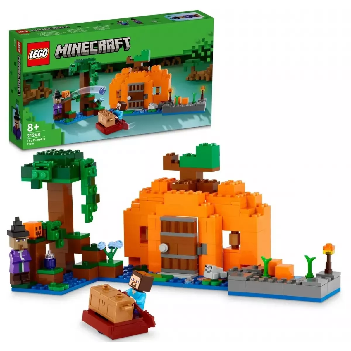 Конструктор LEGO Minecraft Тыквенная ферма 21248
