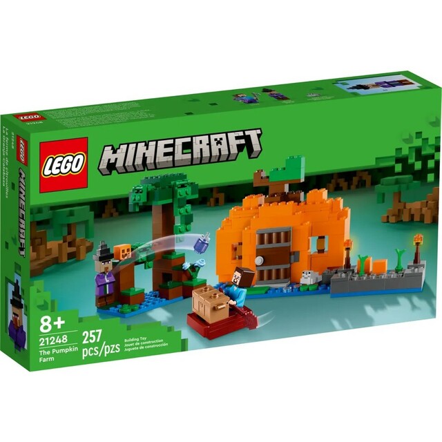 Конструктор LEGO Minecraft Тыквенная ферма 21248