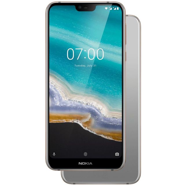 Смартфон Nokia 7.1 32Gb (Цвет: Steel)