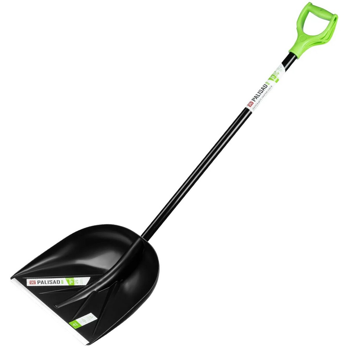 Лопата для уборки снега Palisad 61395 (Цвет: Black/Green)
