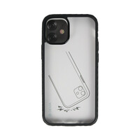 Чехол-накладка Devia Shark4 ShockProof case для смартфона iPhone 12 mini, черный