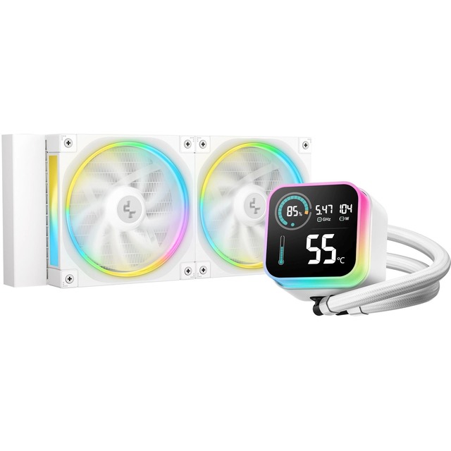 Система водяного охлаждения Deepcool LQ240 Wh ARGB