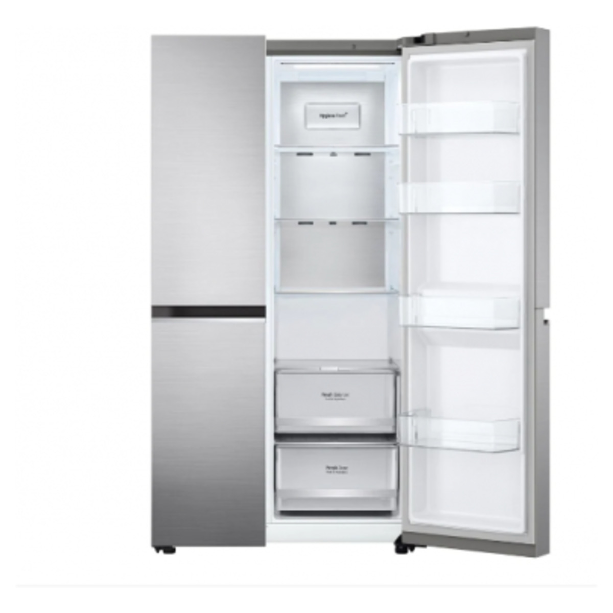 Холодильник LG GC-B257SMZV (Цвет: Inox)