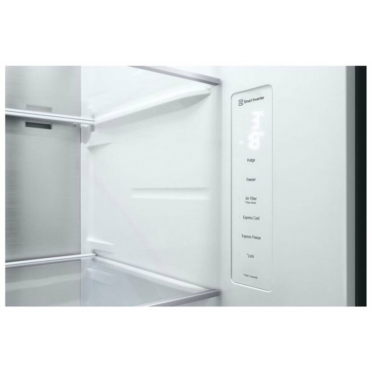 Холодильник LG GC-B257SMZV (Цвет: Inox)