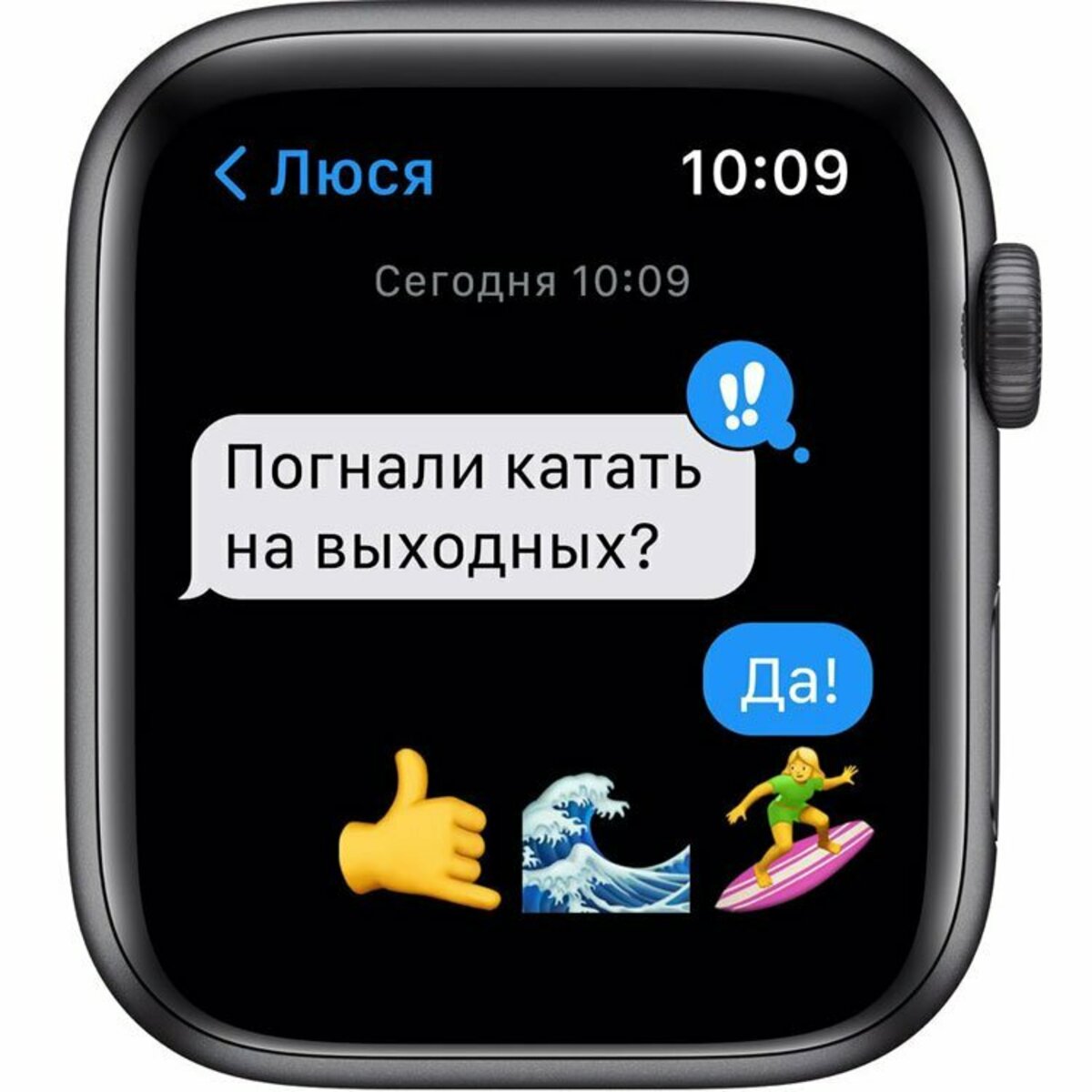 Умные часы Apple Watch SE 40mm Aluminum Case with Sport Band (Цвет: Space Gray/Midnight)