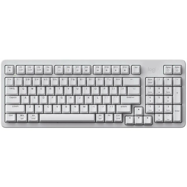 Клавиатура Logitech K868 механическая, белый 