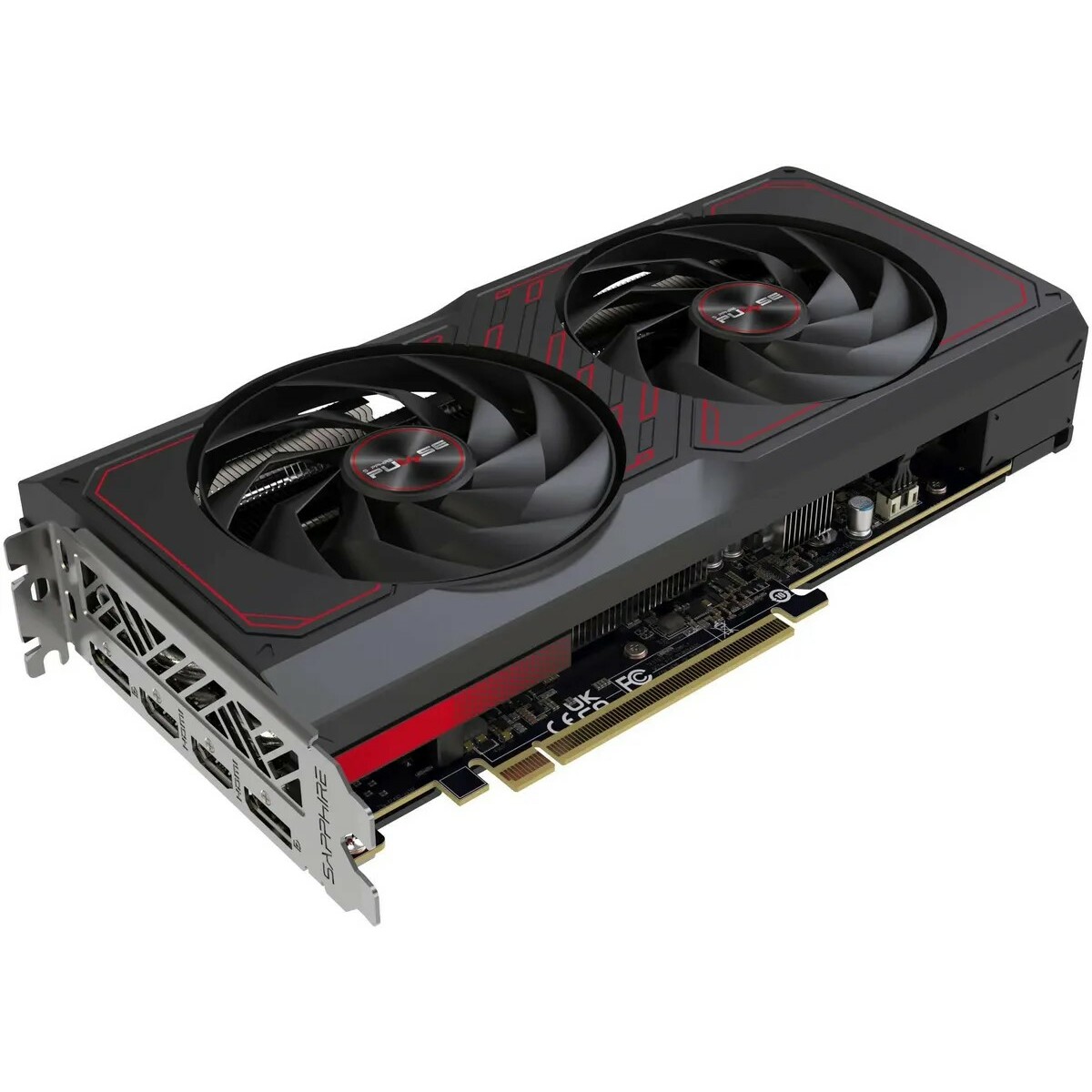 Видеокарта Sapphire Pulse Radeon RX 7600 XT Gaming OC 16Gb (11339-04-20G)