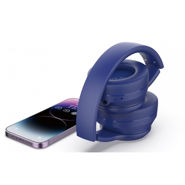 Наушники Devia Kintone Series Wireless HeadPhones V2 (Цвет: Blue)