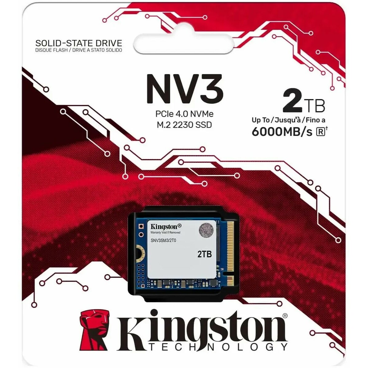Накопитель SSD Kingston PCIe 4.0 x4 2Tb SNV3SM3/2T0 