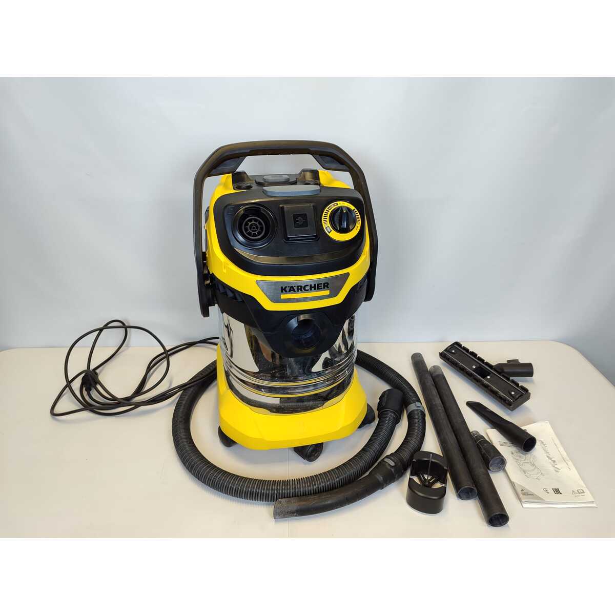 Строительный пылесос Karcher WD 5 P S V-25/5/22 (Цвет: Yellow)