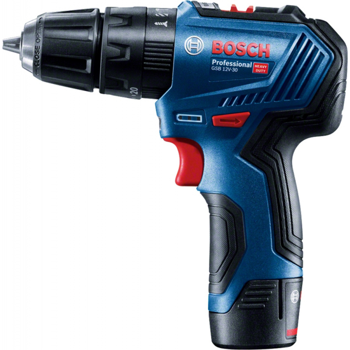 Дрель-шуруповерт Bosch GSB 12V-30 (Цвет: Blue)