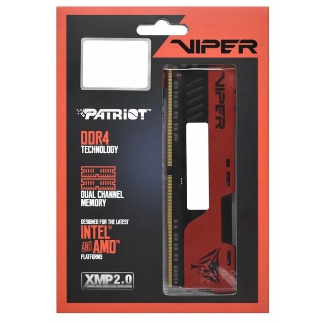 Память DDR4 2x8Gb 2666MHz Patriot PVE2416G266C6K Память DDR4 2x8Gb 2666MHz Patriot PVE2416G266C6K
