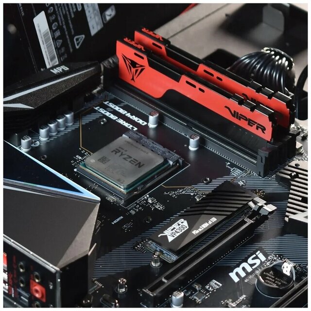 Память DDR4 2x4Gb 2666MHz Patriot PVE248G266C6K