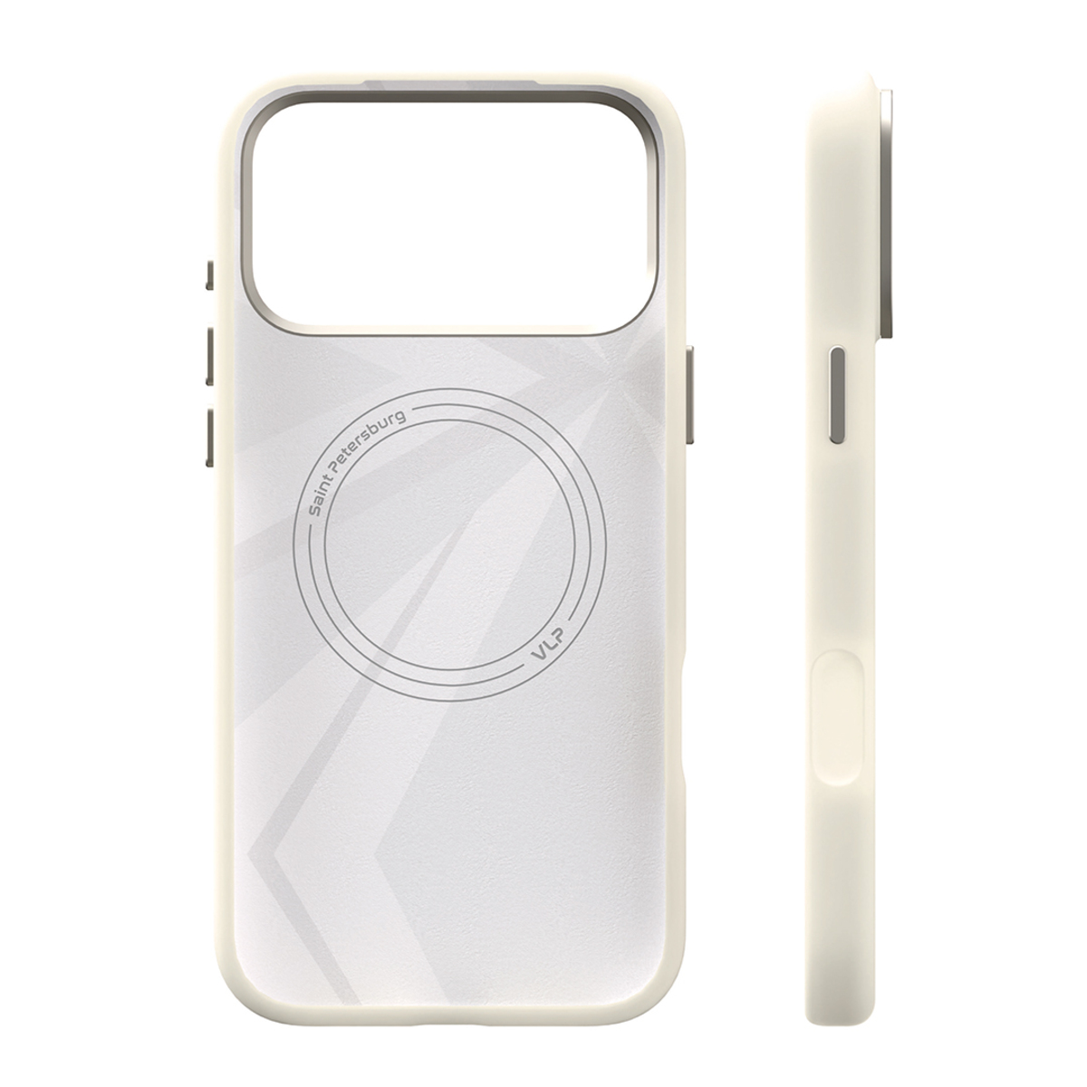 Чехол-накладка VLP Aster Pro Case with MagSafe для смартфона Apple iPhone 17 Pro Max (Цвет: White)