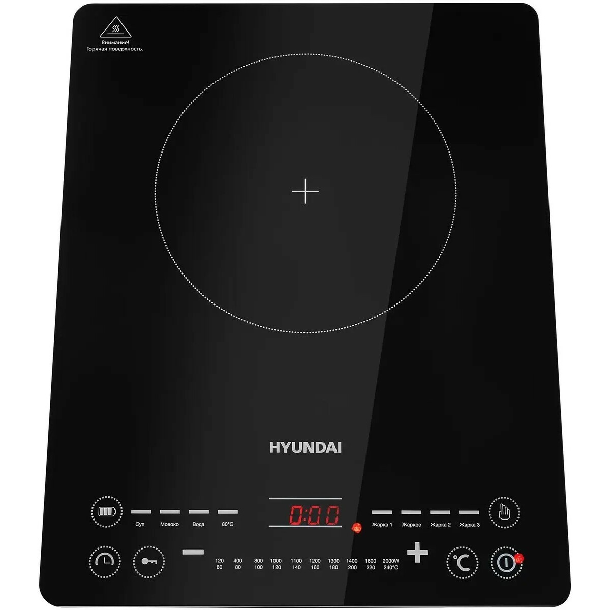 Плита индукционная Hyundai HYC-0110, черный
