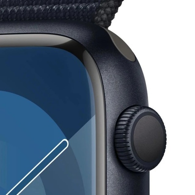 Умные часы Apple Watch Series 9 45mm Aluminum Case with Sport Loop (Цвет: Midnight)