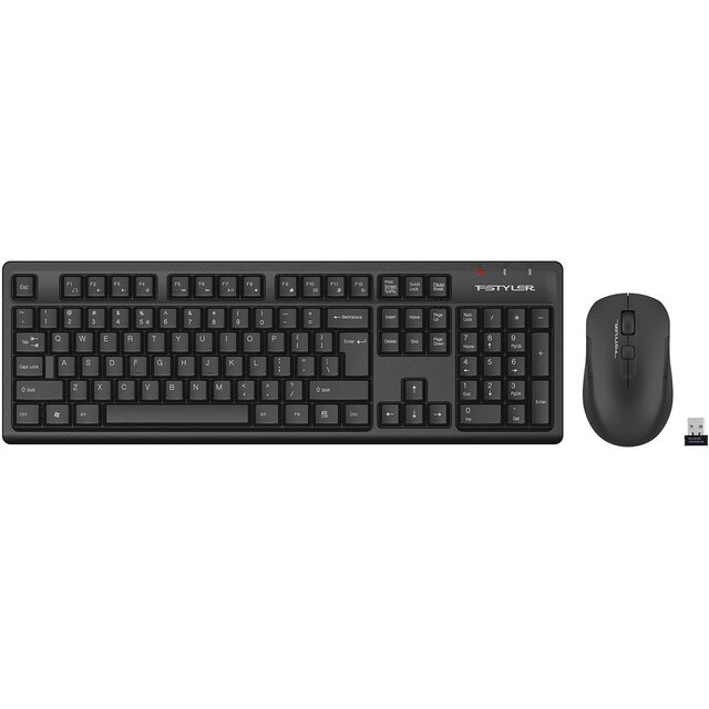 Клавиатура + мышь A4Tech Fstyler FG1200, черный Клавиатура + мышь A4Tech Fstyler FG1200, черный