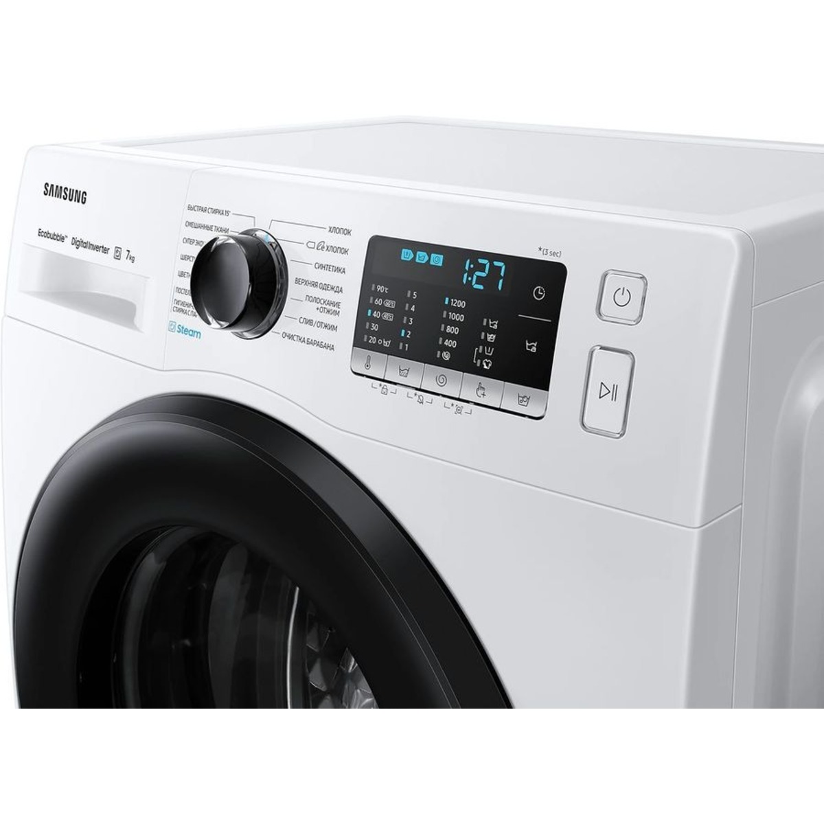 Стиральная машина Samsung WW70AAS22AE / LD (Цвет: White)