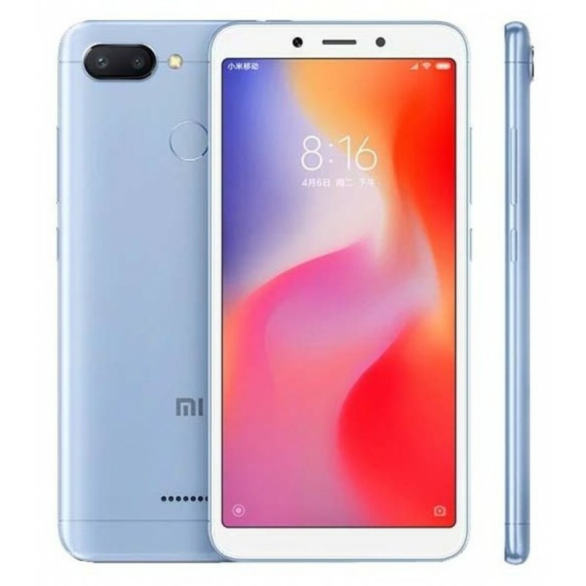 Смартфон Xiaomi Redmi 6 3 / 64GB Global (Цвет: Blue)