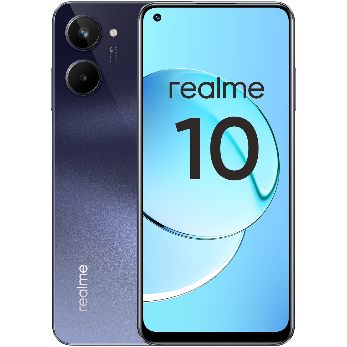 Смартфон realme 10 4/128Gb (Цвет: Rash Black)