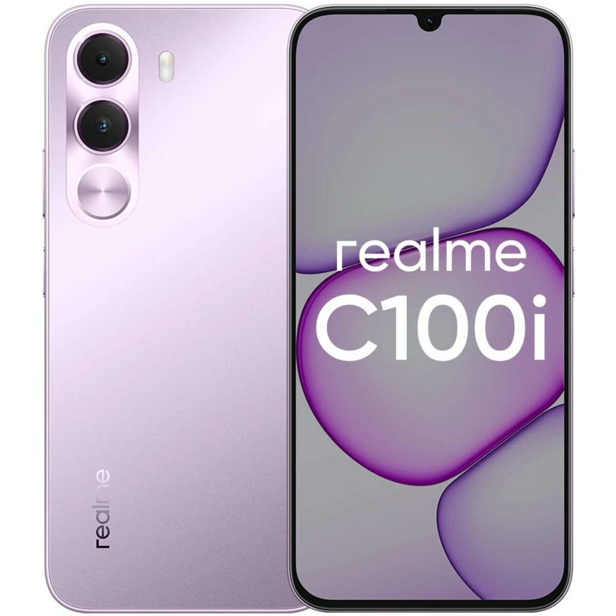 Смартфон realme C100i 4/128Gb (Цвет: Purple)