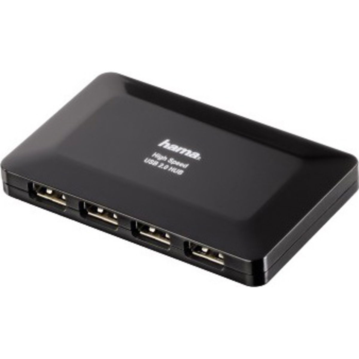 Разветвитель USB 2.0 Hama Active1:4 (Цвет: Black)